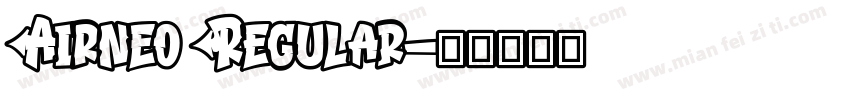 Airneo Regular字体转换